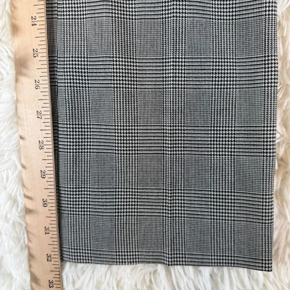 Anne Klein The Executive Boot Cut Houndstooth Plaid Dress Pants Women Size 8 New - Picture 8 of 15